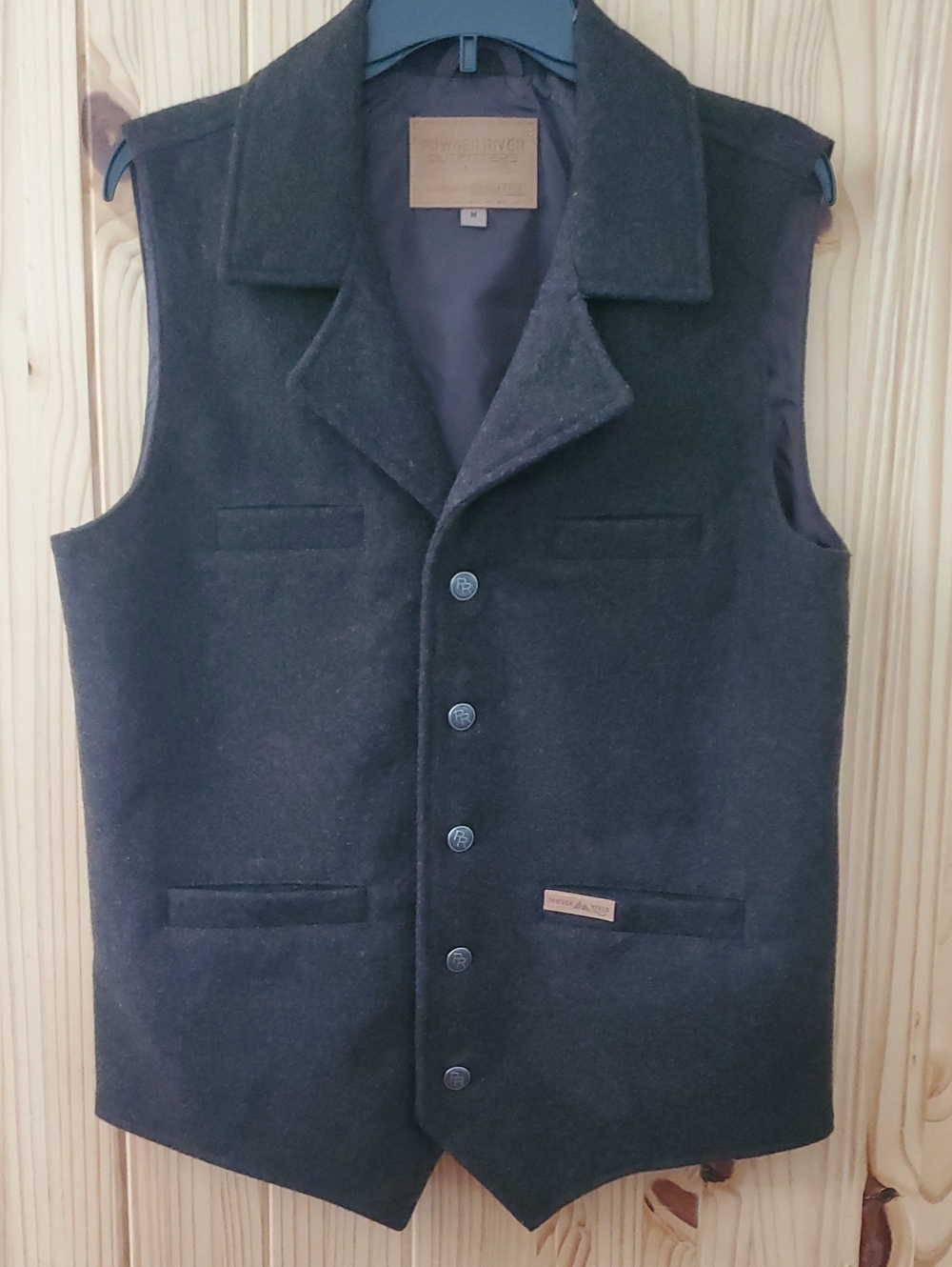 Powder River Wool Western Vest